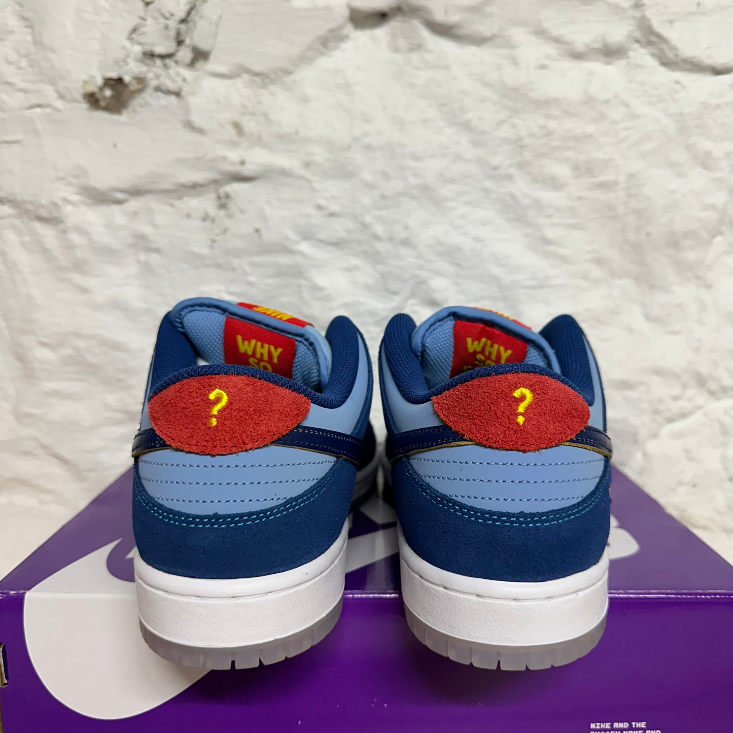 Nike SB Dunk Low Why So Sad Sz 9 DS