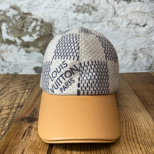 Louis Vuitton Damier Azur Wool Hat Sz M
