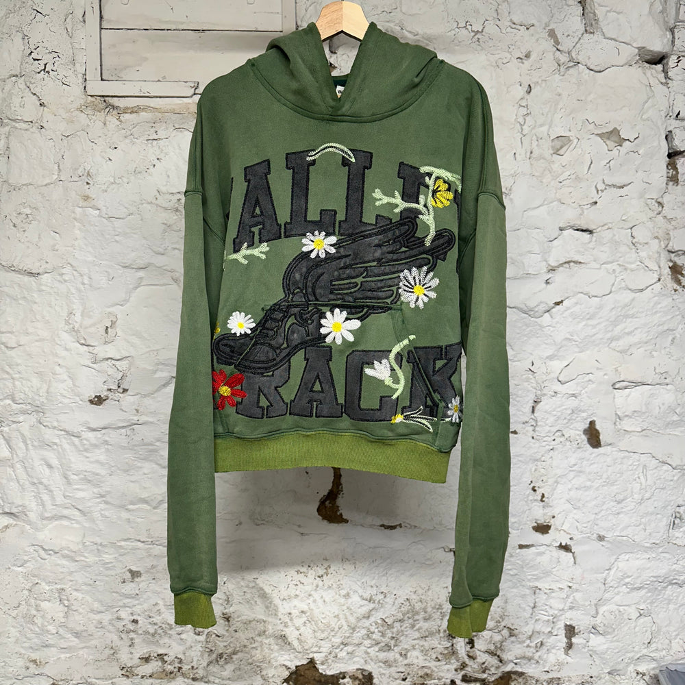 Vale Track Garden Green Hoodie Sz L