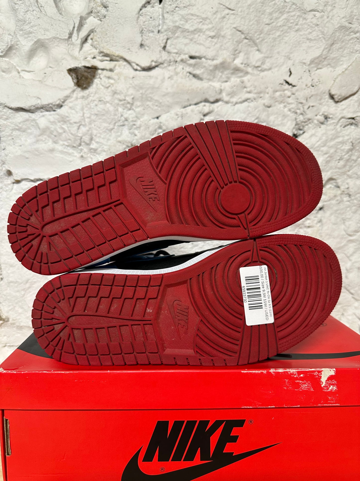 Air Jordan 1 High NC to Chi Sz 9.5 (11W)