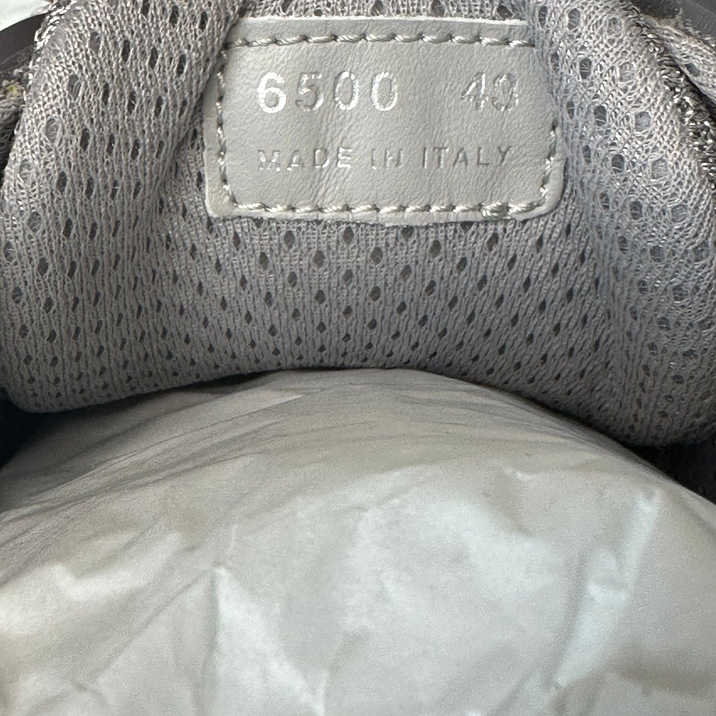 Prada Americas Cup Grey Rubber Sneaker Sz 10 (43)