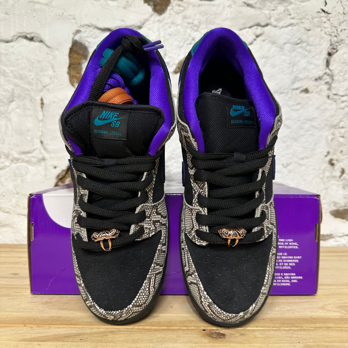 Nike SB Dunk Low Dashawn Copperhead Sz 10 DS