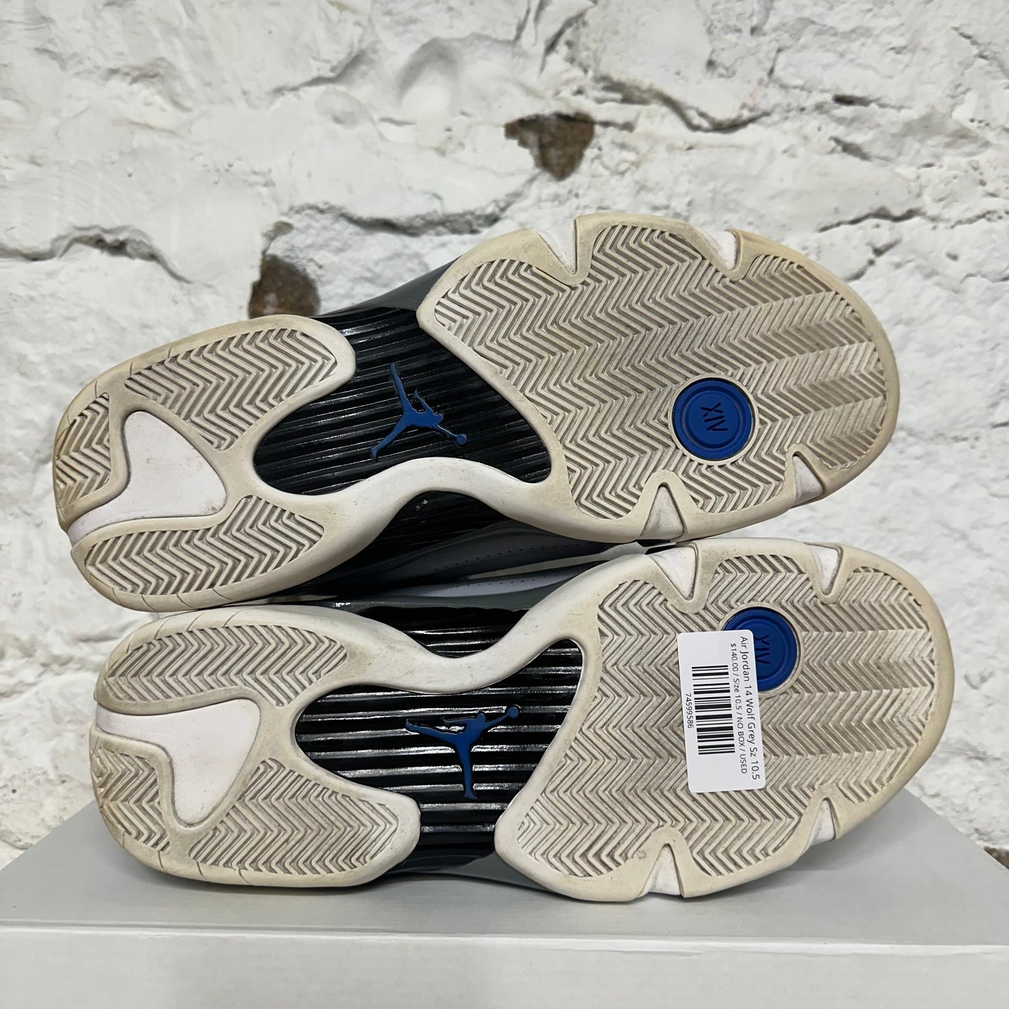 Air Jordan 14 Wolf Grey Sz 10.5