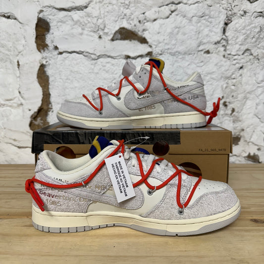 Nike Dunk Low Off-White Lot 13 Sz 10 DS
