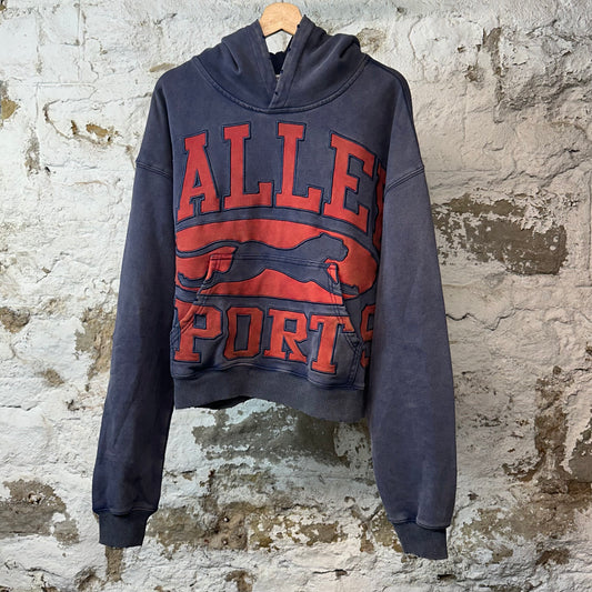 Vale Sports Red Navy Pullover Hoodie Sz M DS