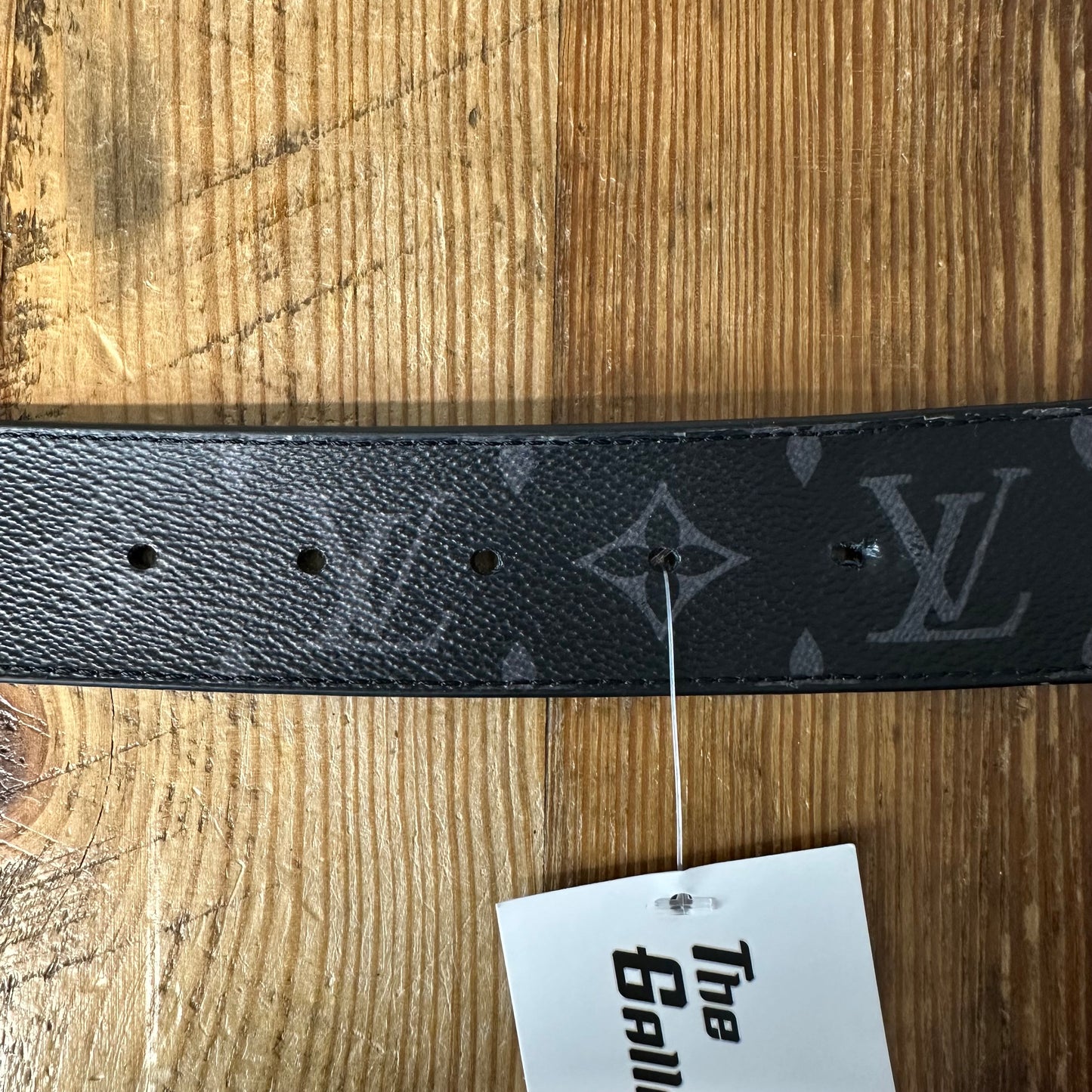 Louis Vuitton Graphite Monogram Belt Sz (90/36)