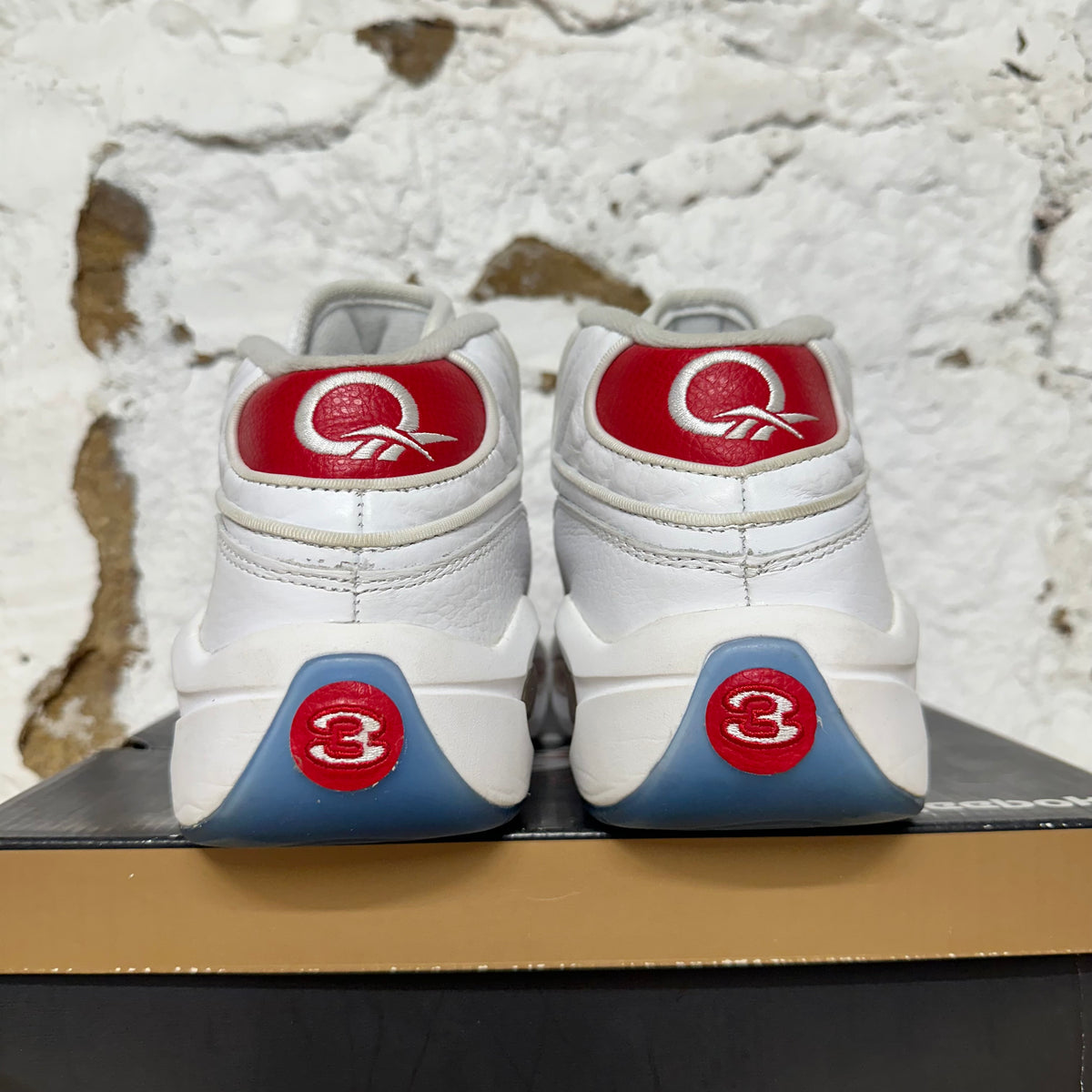 Reebok Question Mid Pearlized Red (2012) Sz 9