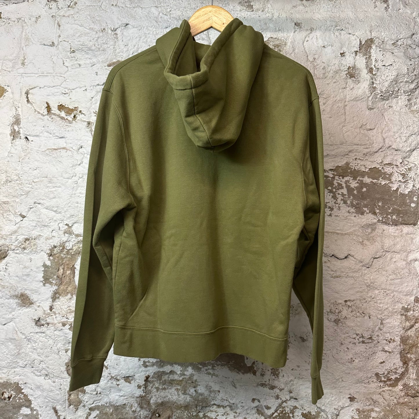 Sinclair Olive Zip Up Hoodie Sz S