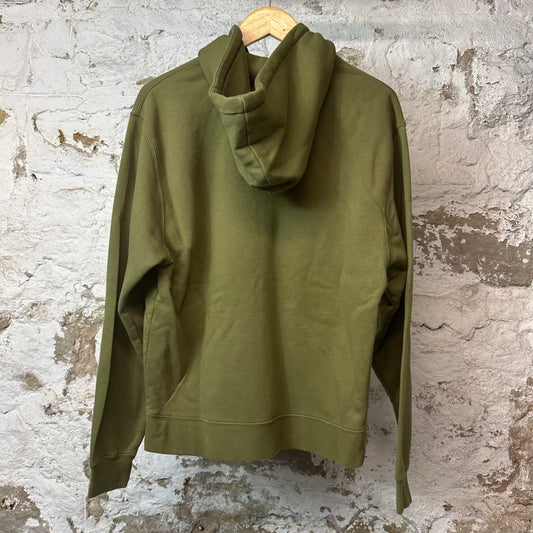 Sinclair Olive Zip Up Hoodie Sz S