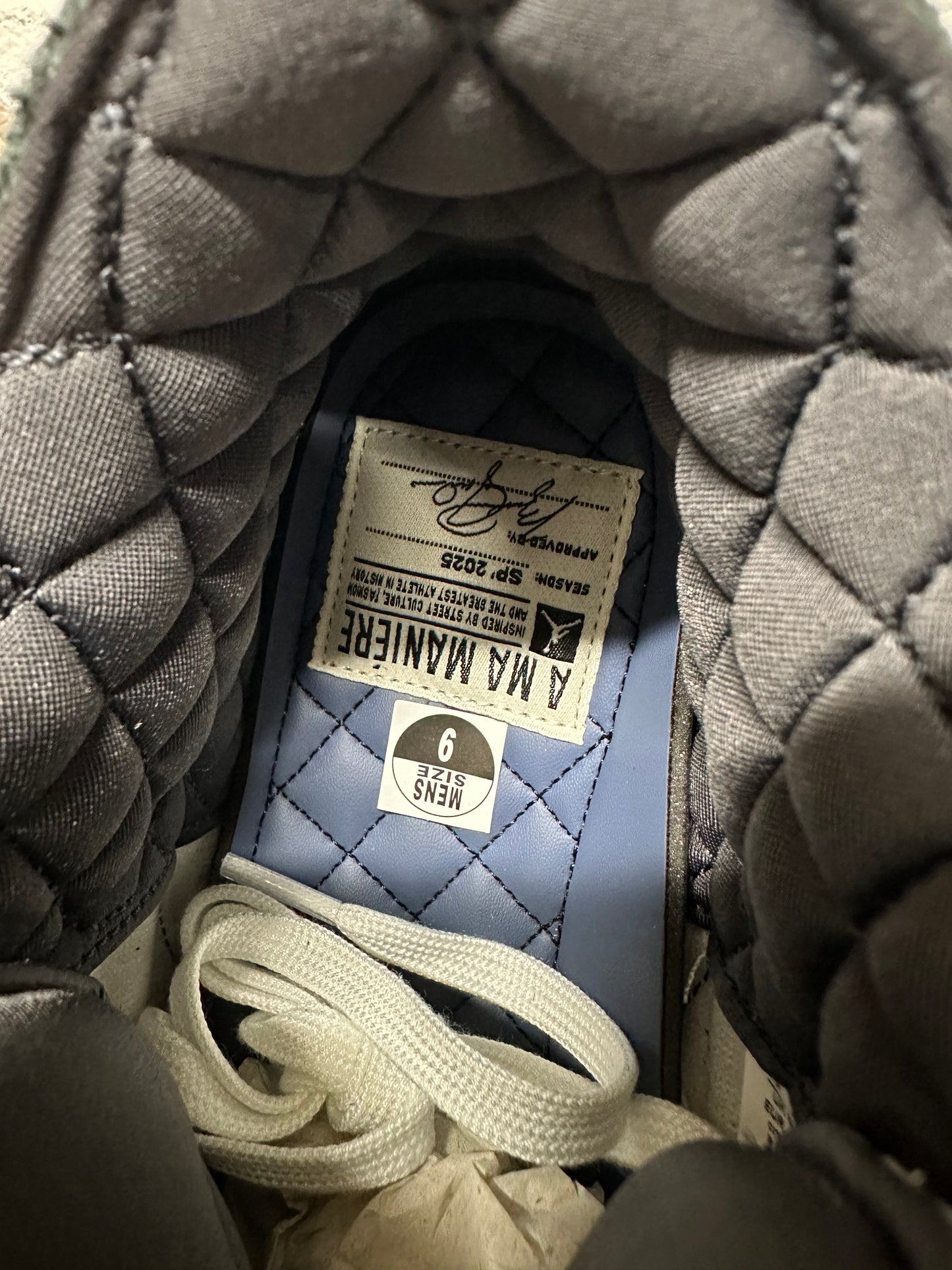 Air Jordan 3 A Ma Maniere Diffused Blue Sz 9 DS