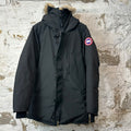 Canada Goose Chateau Down Parka Jacket Black Sz L