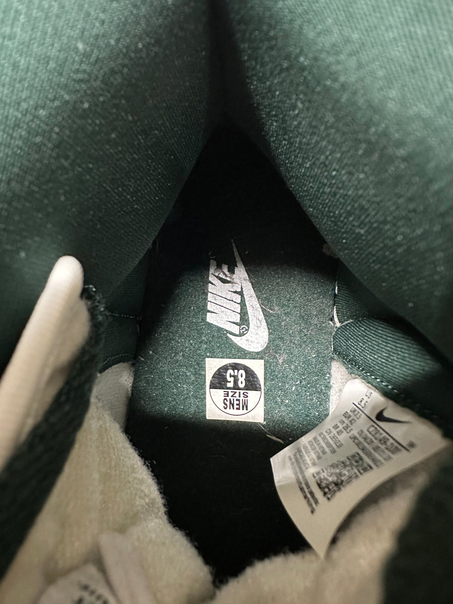 Nike Dunk High Michigan State Sz 8.5