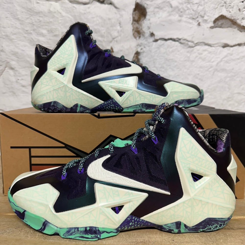 Nike LeBron 11 NOLA Gumbo League Gator King Sz 10 DS