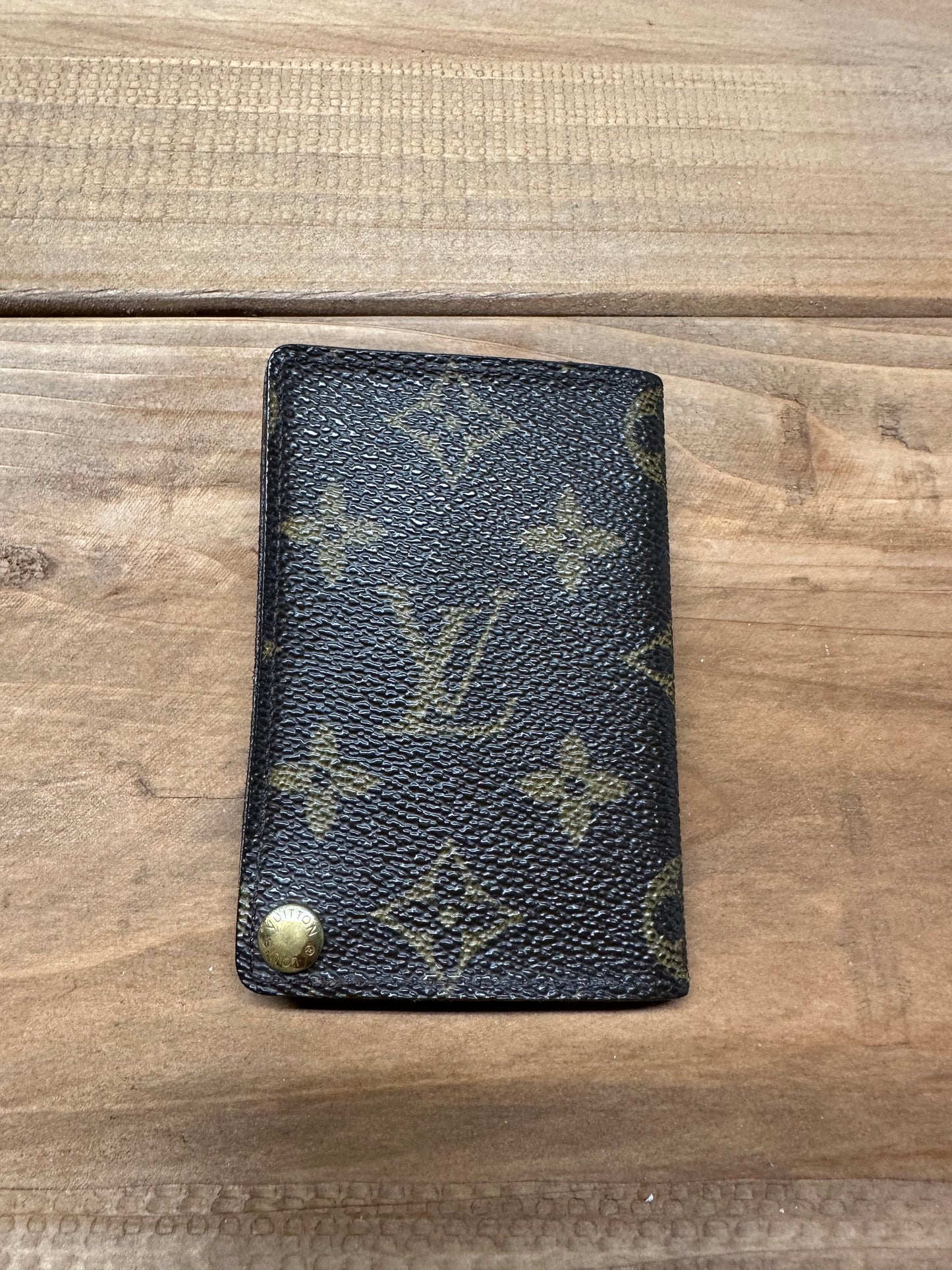 LV Monogram Sleeve Card Holder