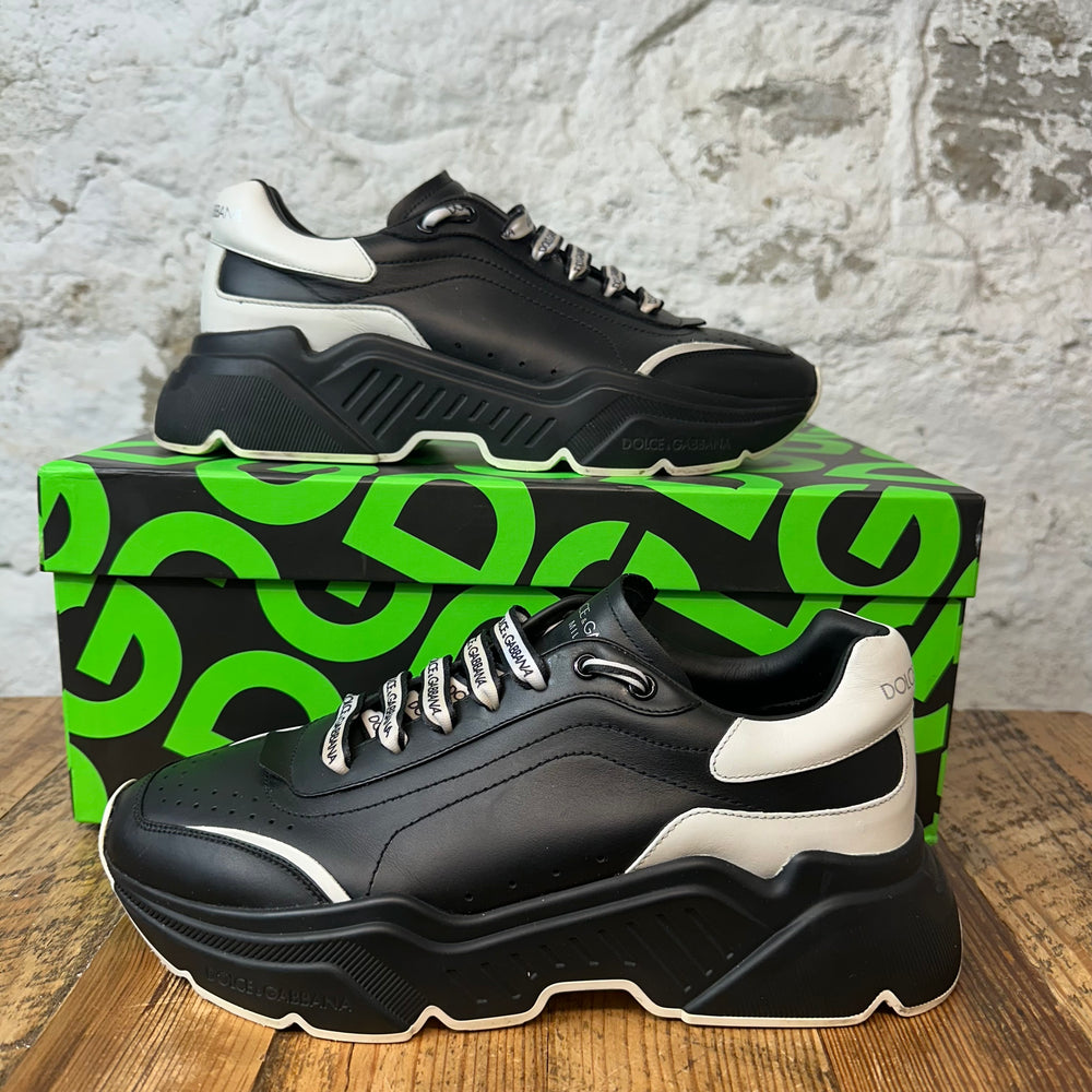 Dolce & Gabbana Black White Daymaster Sneaker Sz 10 (43)
