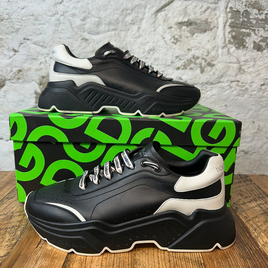 Dolce & Gabbana Black White Daymaster Sneaker Sz 10 (43)