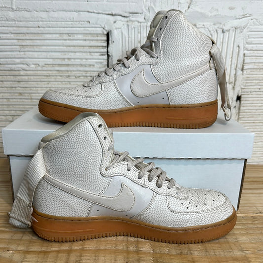 Nike Air Force 1 High White Gum Sz 7 (8.5W)