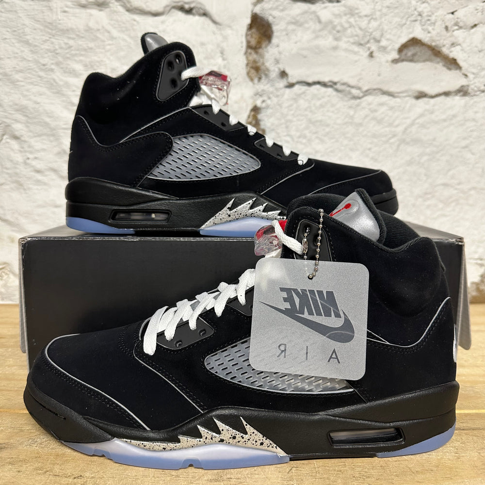 Air Jordan 5 Black Metallic Reimagined Sz 10 DS