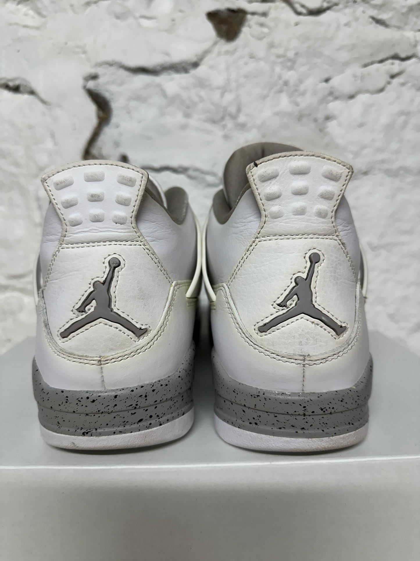 Air Jordan 4 White Oreo Sz 10.5