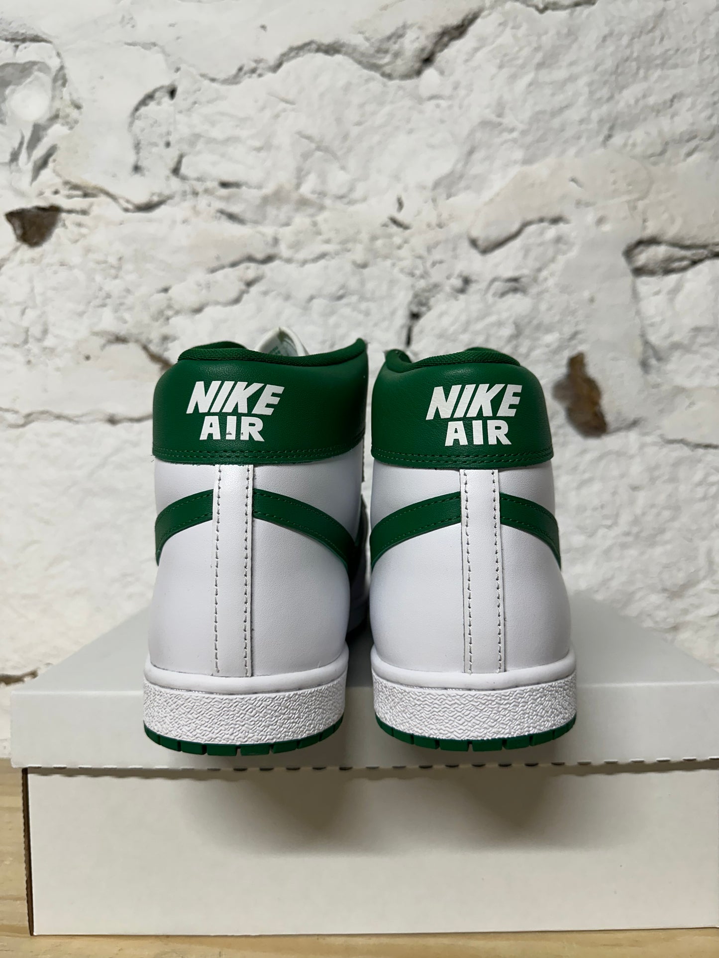 Air Jordan Air Ship White Green Sz 14 DS