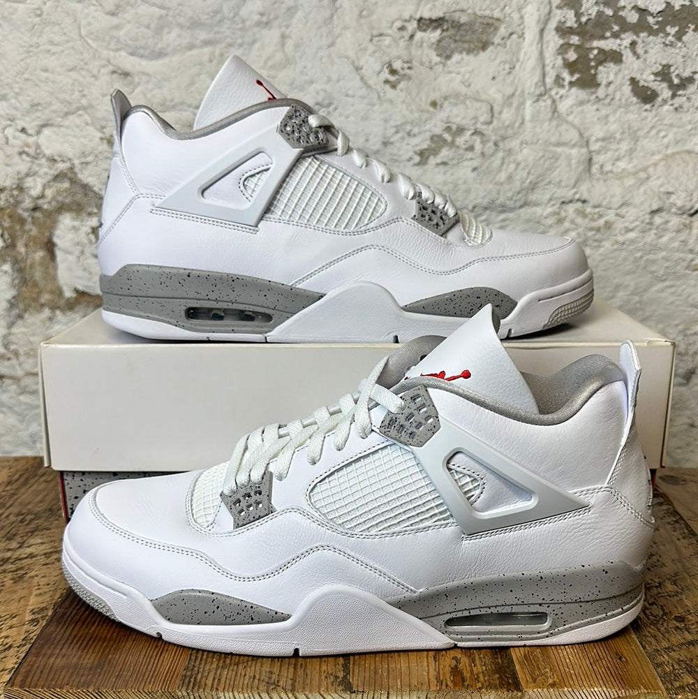 Air Jordan 4 White Oreo Sz 15 DS