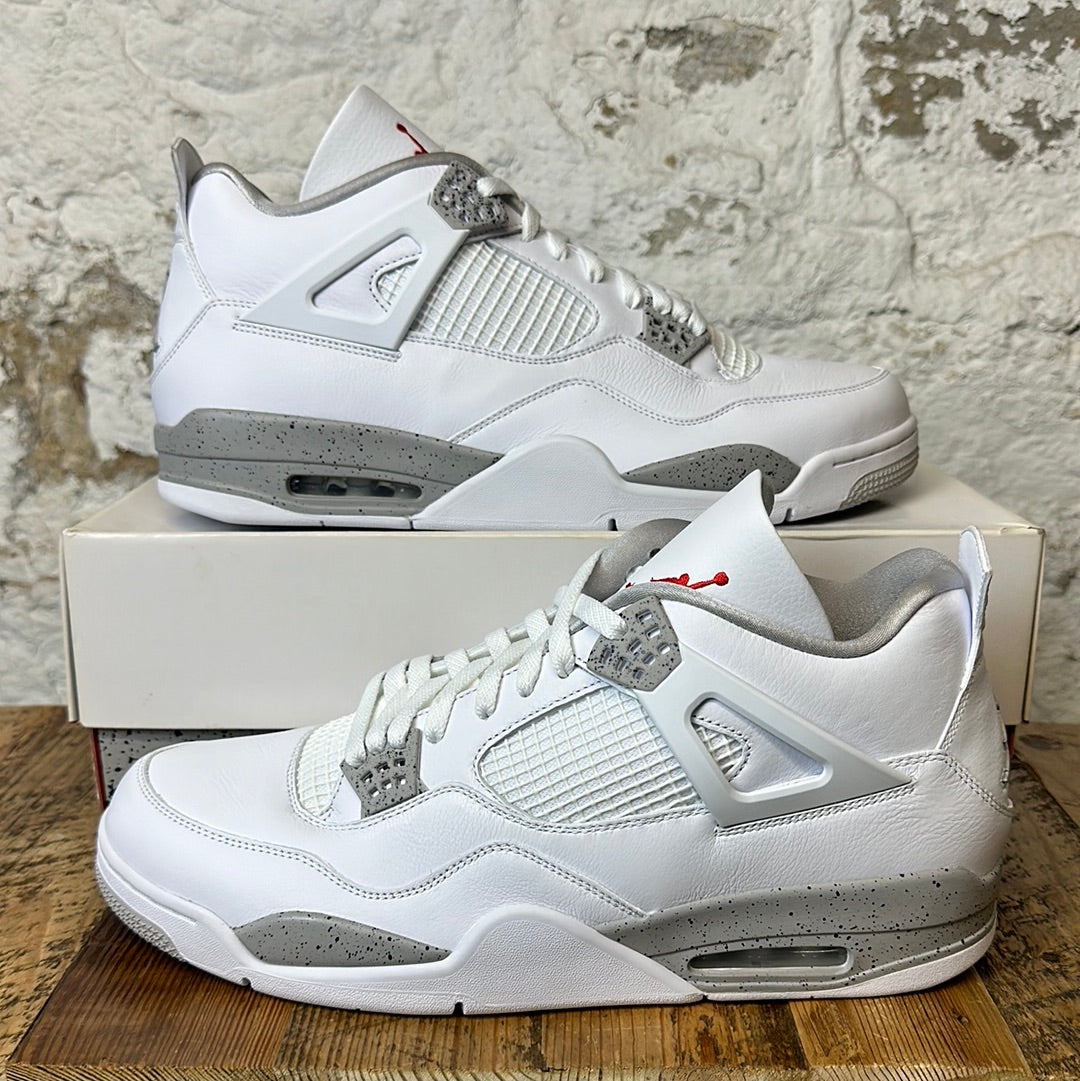 Air Jordan 4 White Oreo Sz 15 DS