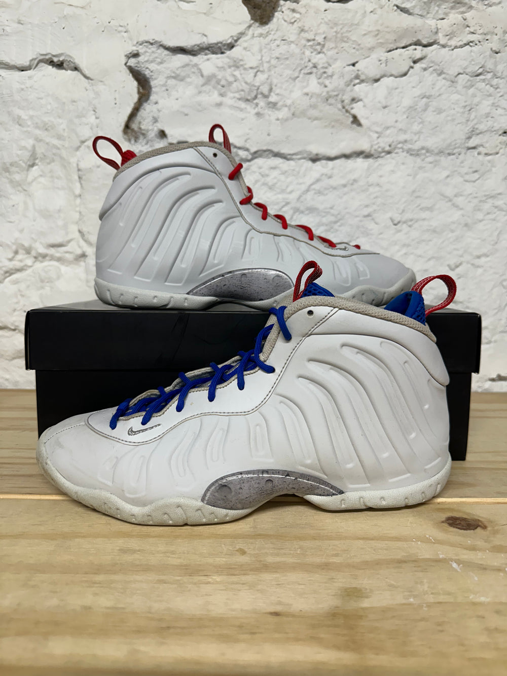 Nike Little Posite One USA Moon Sz 7Y