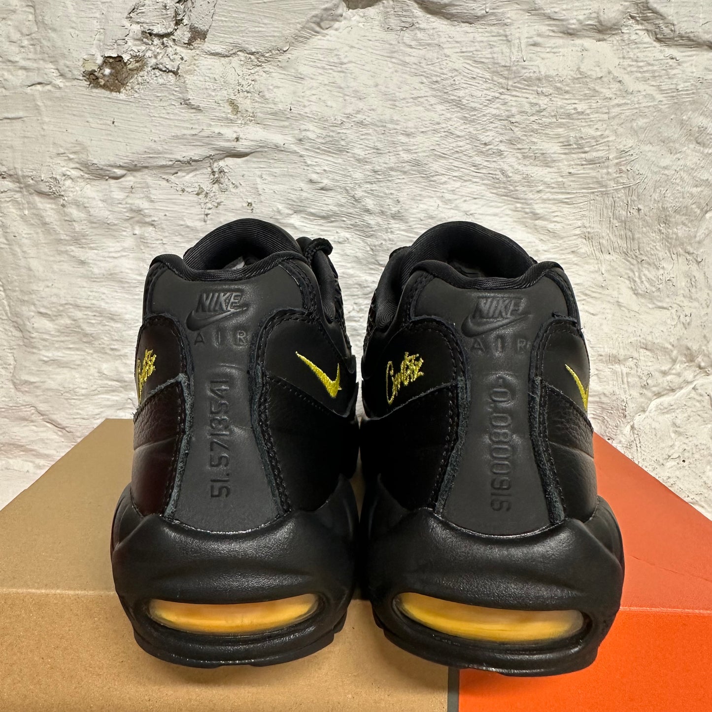 Nike Air Max 95 Corteiz Honey Black Sz 9.5 DS