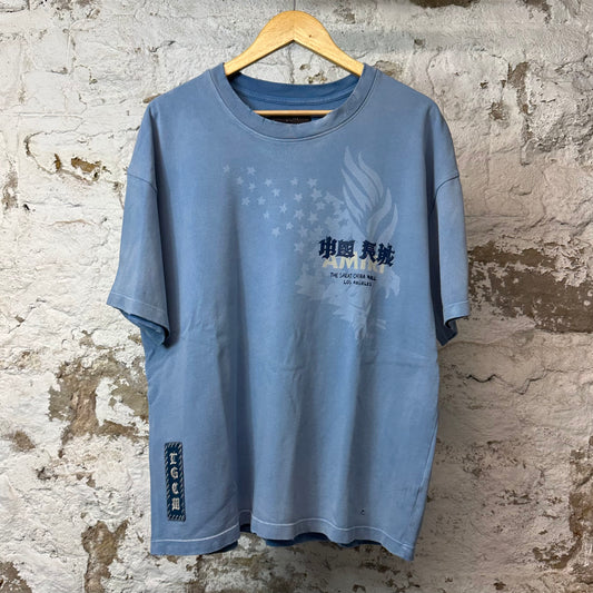 Amiri TGCM Blue Dyed T-shirt Sz M