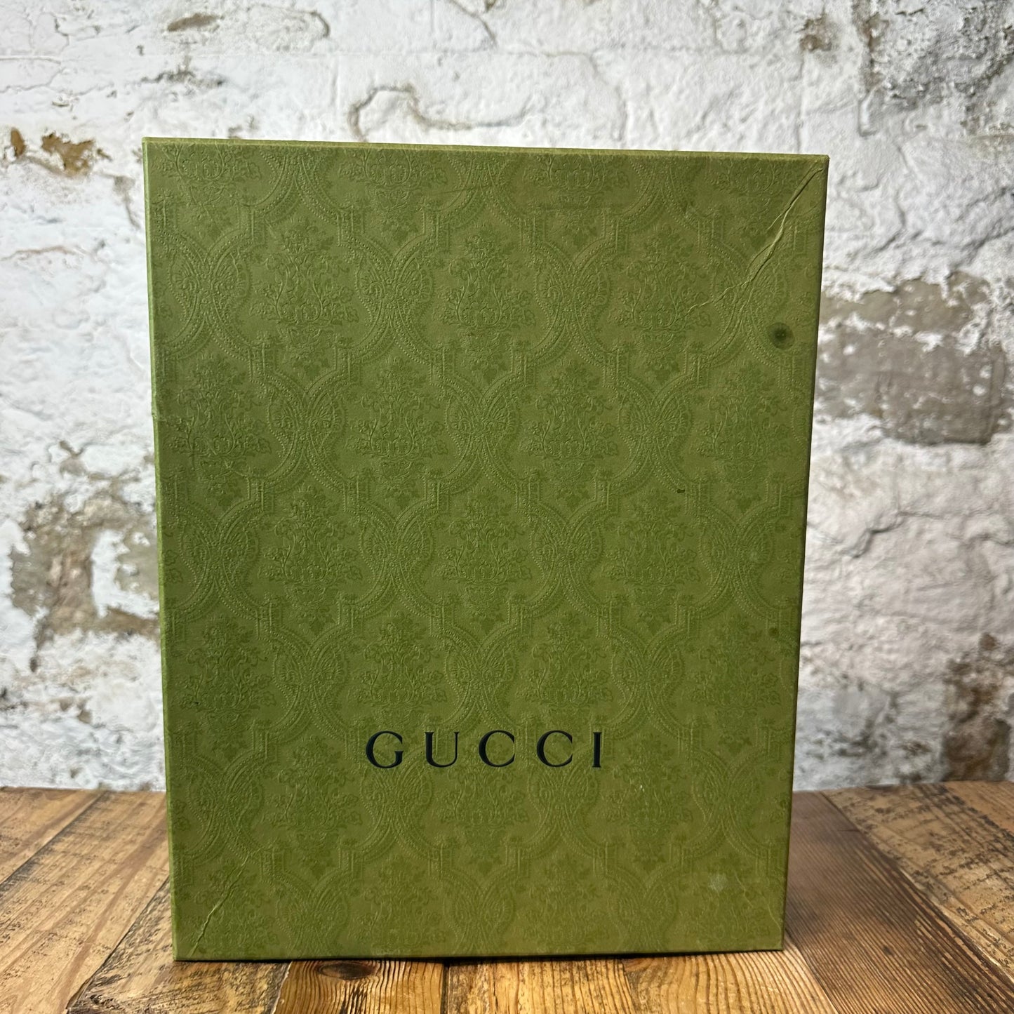 Gucci Rhyton Multicolor GG Monogram Brown Sneaker Sz 7.5