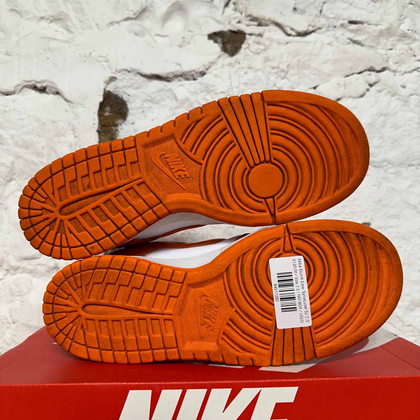 Nike Dunk Low Syracuse Sz 7.5