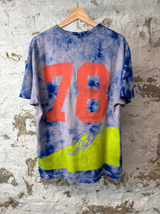 Gallery Dept Blue Tie Dye T-shirt Sz M