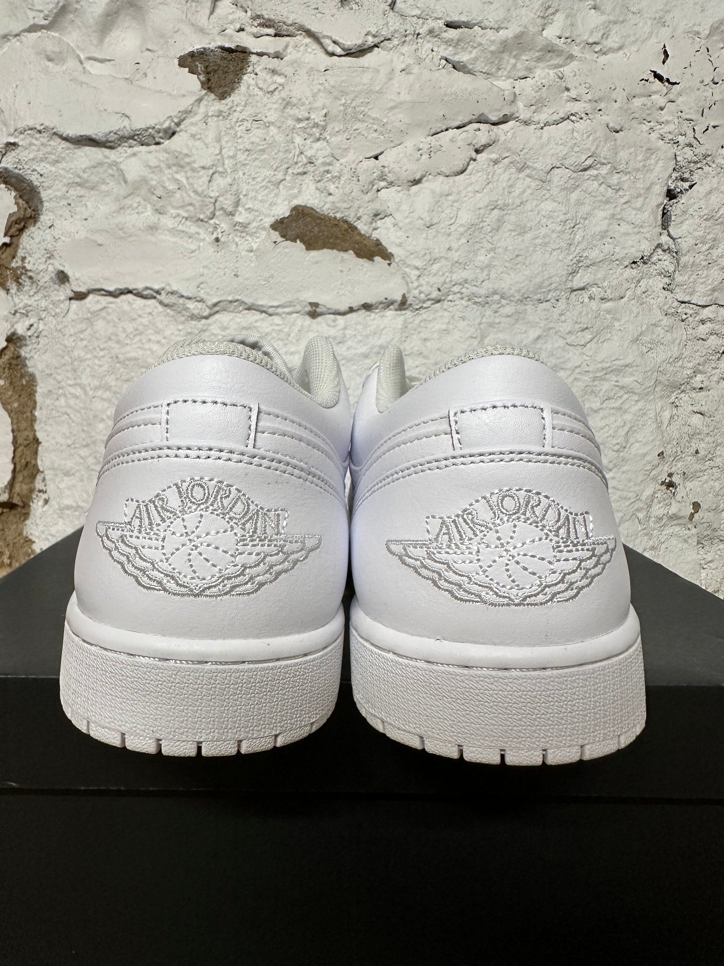 Air Jordan 1 Low Triple White Sz 14 DS