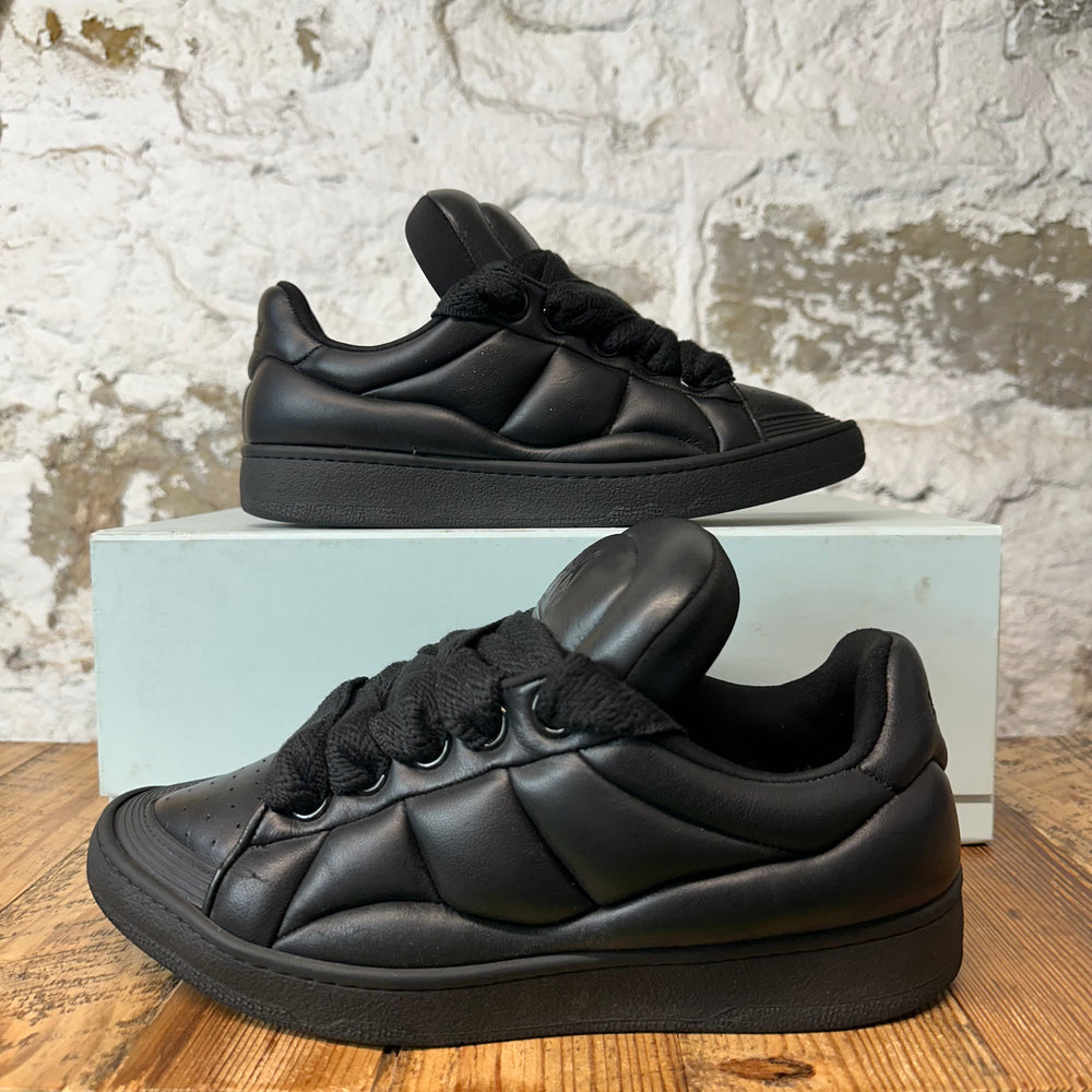 Lanvin Curb XL Triple Black Sneaker Sz 8 (41)
