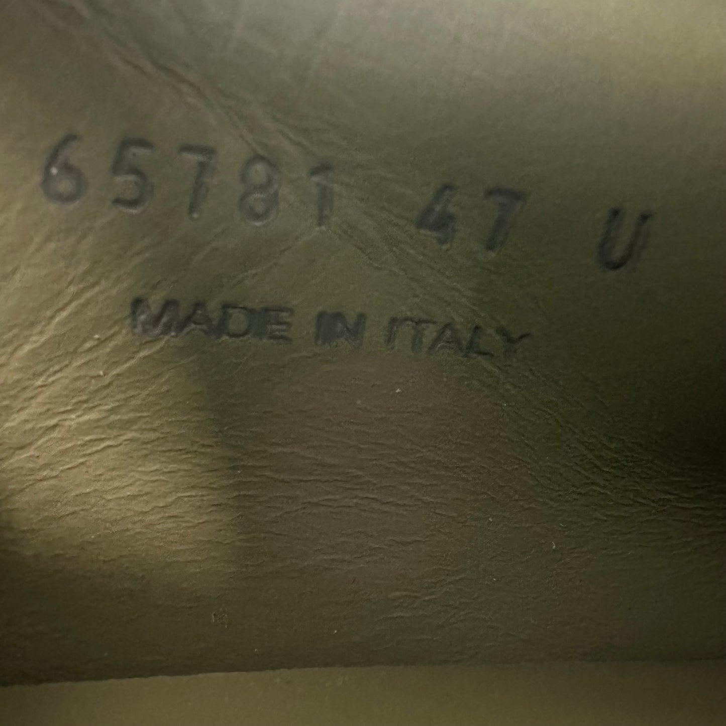 Rick Owens Jumbo Lace Celadon Milk Sneaker Sz 14 (47)