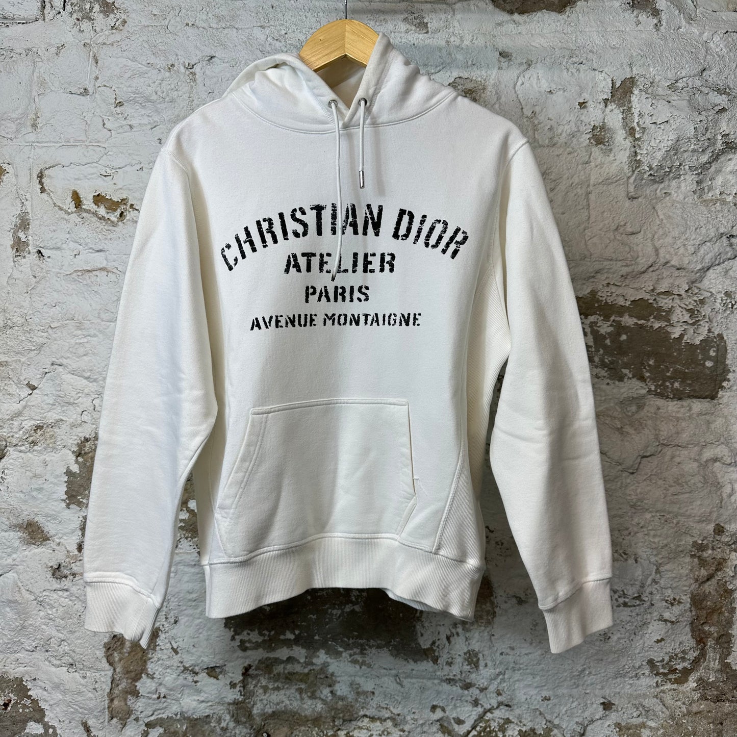 Christian Dior Atelier Hoodie White Sz M
