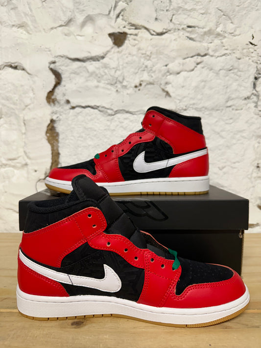 Air Jordan 1 Mid Christmas Sz 7 DS