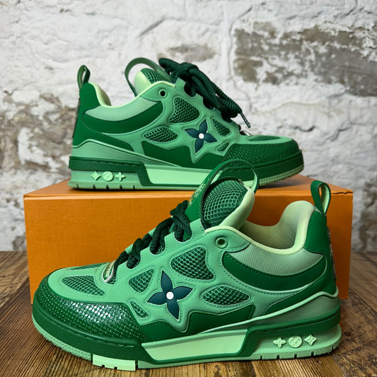 Louis Vuitton Triple Green Skate Sneaker Sz 9 (7.5LV)