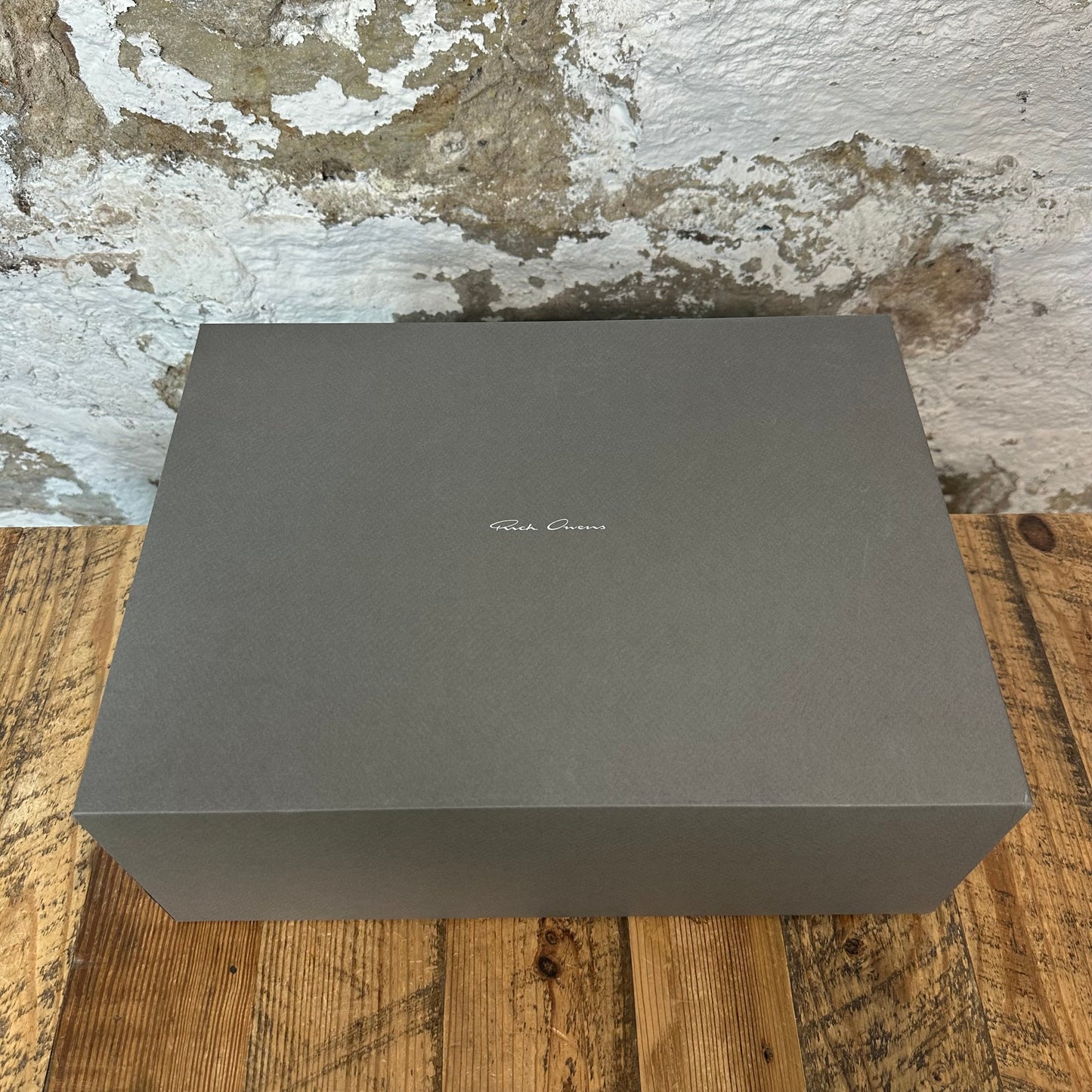 Rick Owens Dust Camo Milk Vintage Sneaker