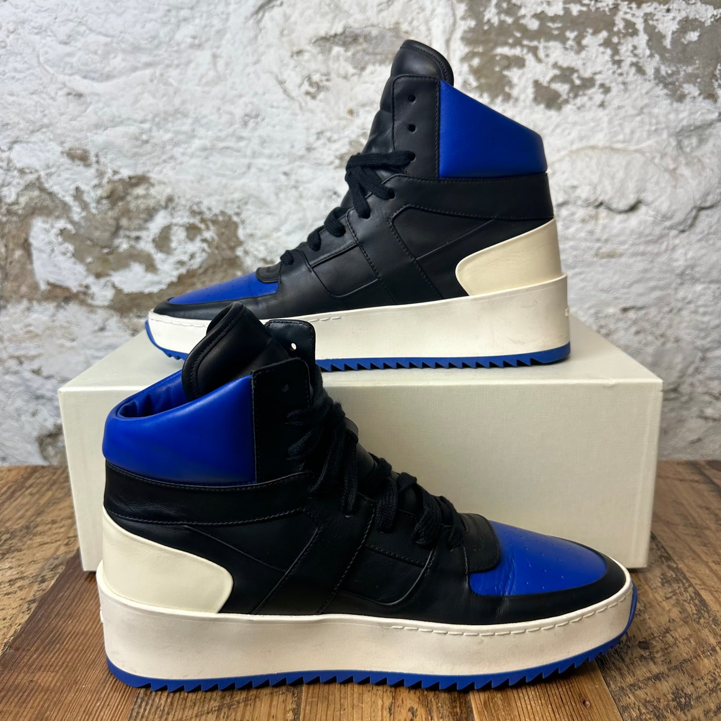 FOG BBALL Black Blue Sz 8 (41)