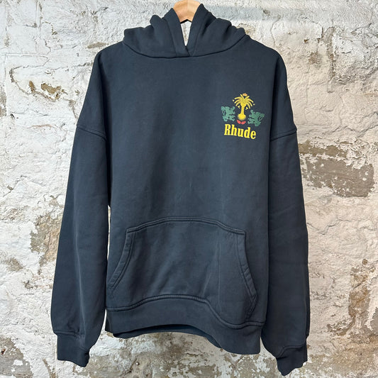 Rhude Tobaco Hoodie Black Sz L