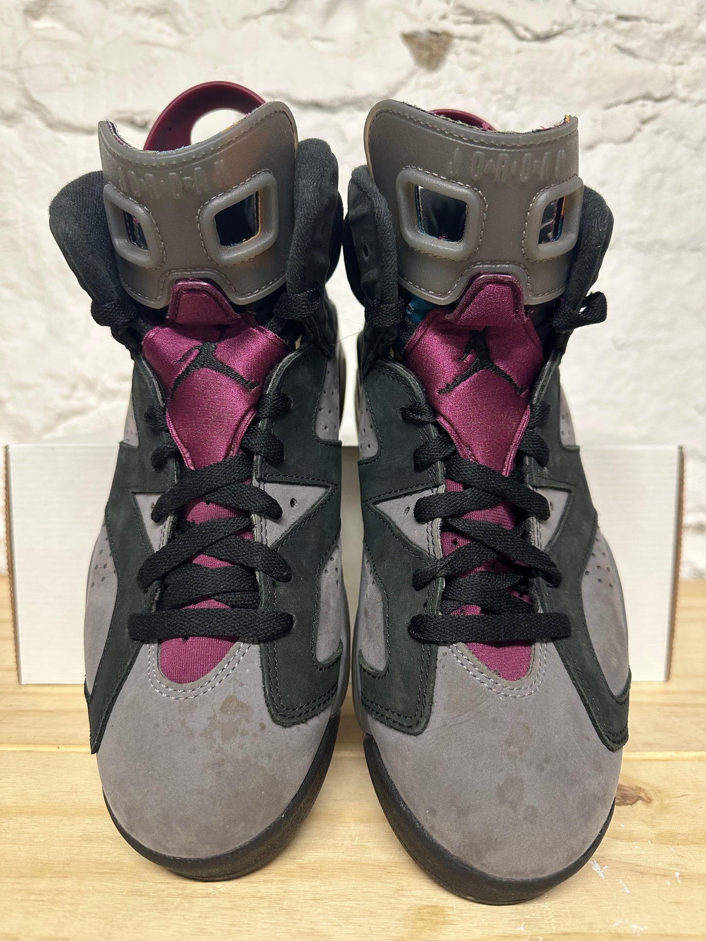 Air Jordan 6 Bordeaux Sz 7.5