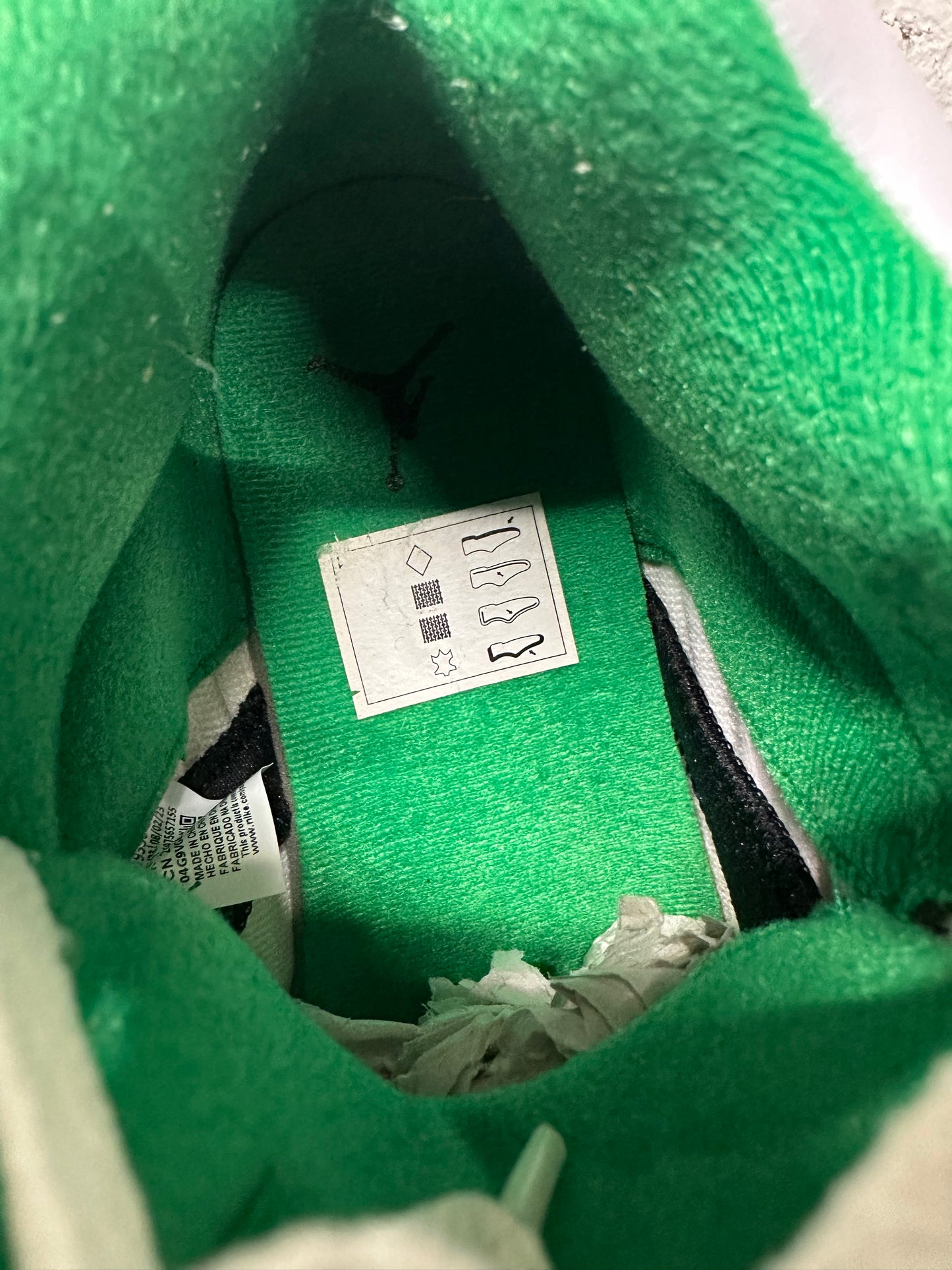 Air Jordan 5 Lucky Green Sz 9.5 (11W)