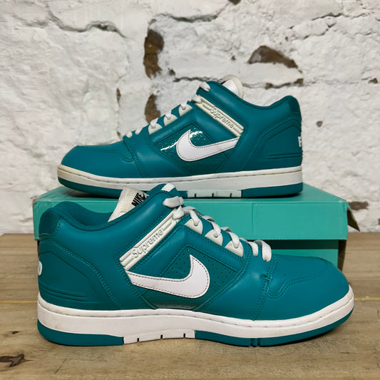 Nike SB Supreme Air Force 2 Low Blue Sz 10.5