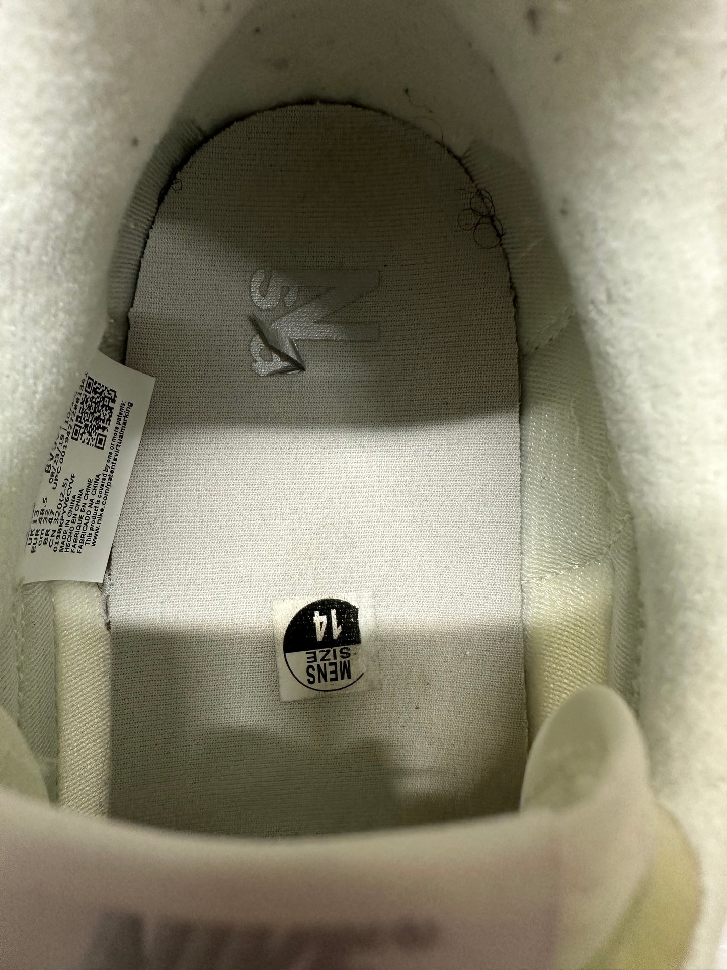 Nike LD Waffle Sacai White Nylon Sz 14