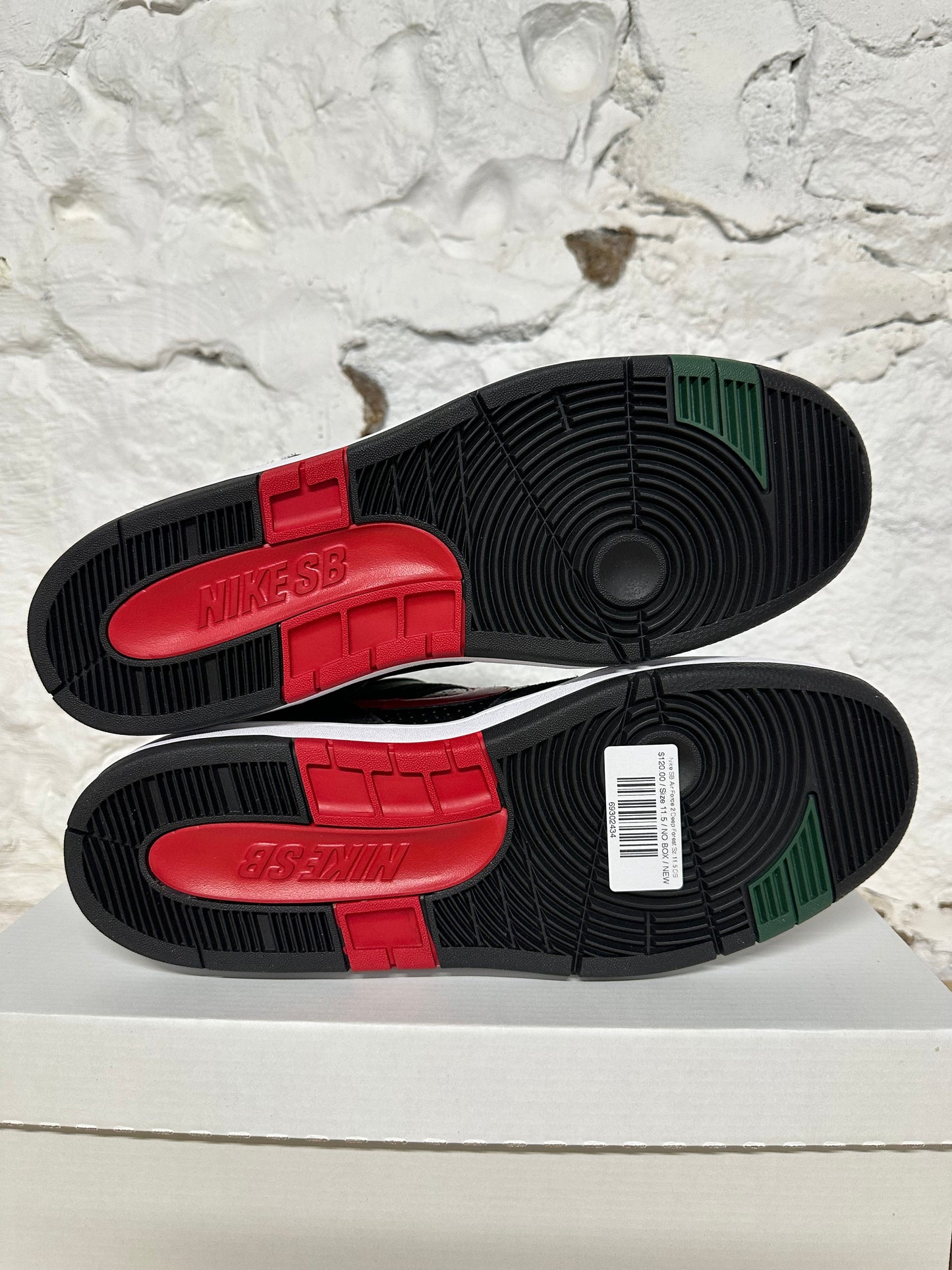 Nike SB Air Force 2 Deep Forest Sz 11.5 DS