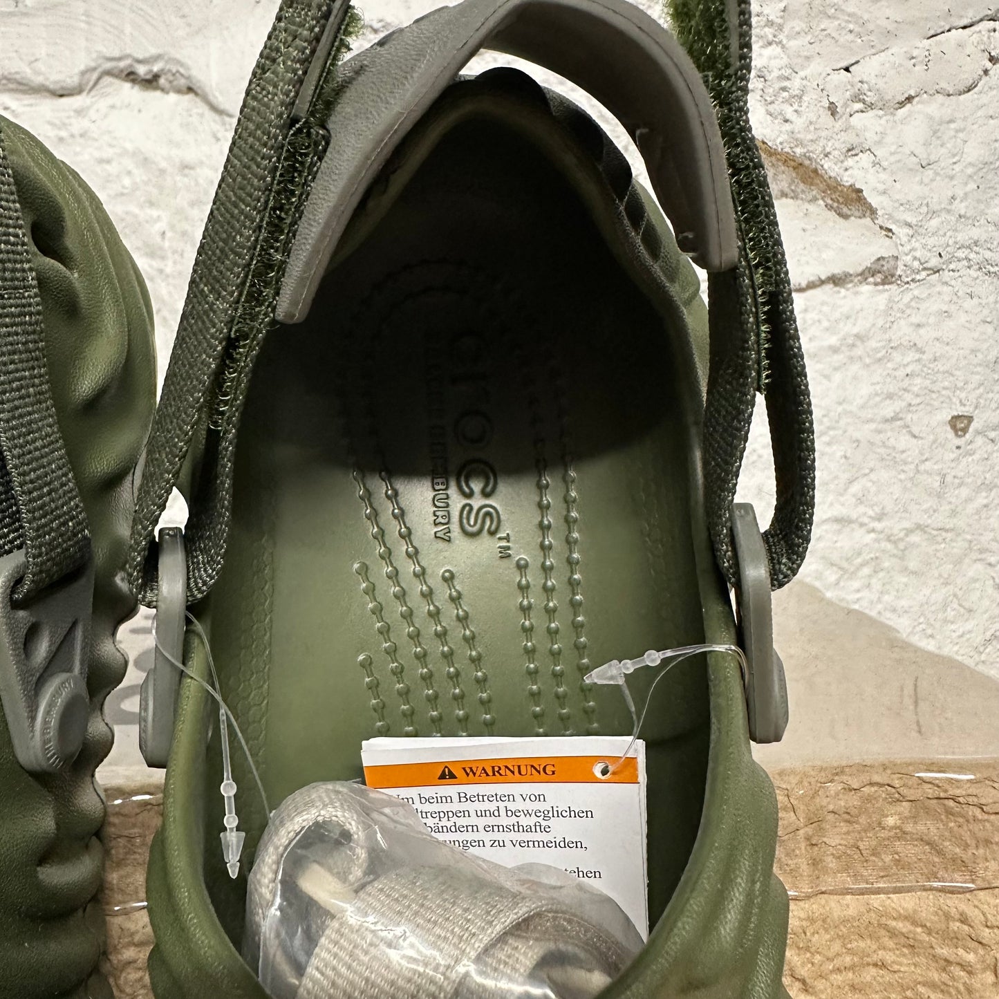 Crocs Salehe Bemburry Pollex Clog Cucumber Sz 10 DS
