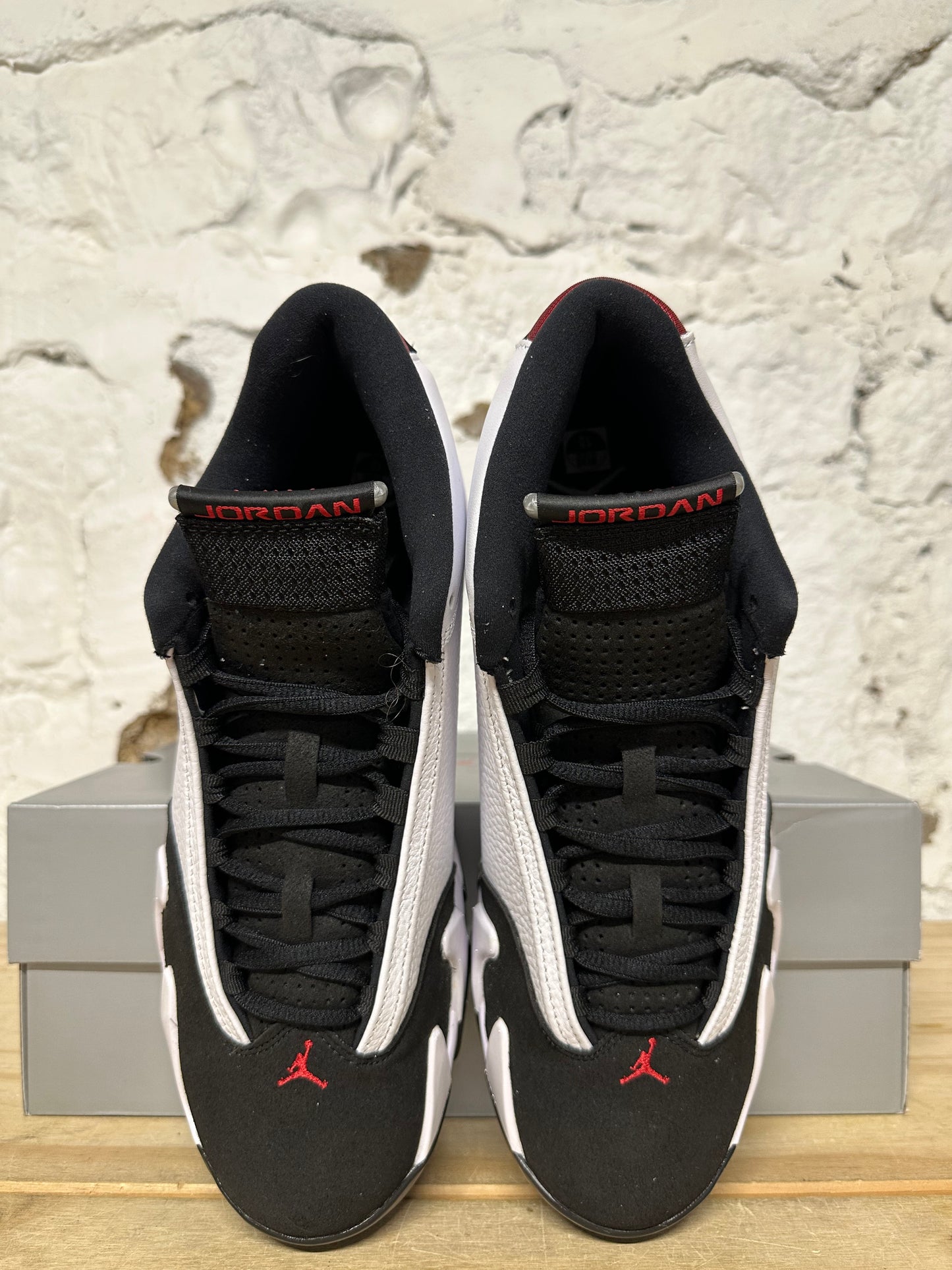 Air Jordan 14 Black Toe Sz 10