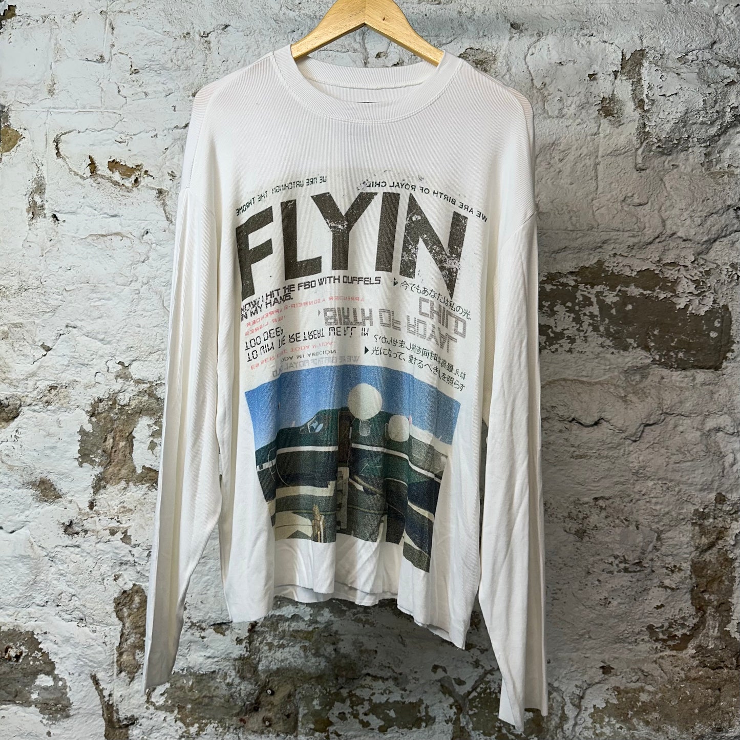 Birth Of Royal Child Flyin Thermal L/s White Sz M