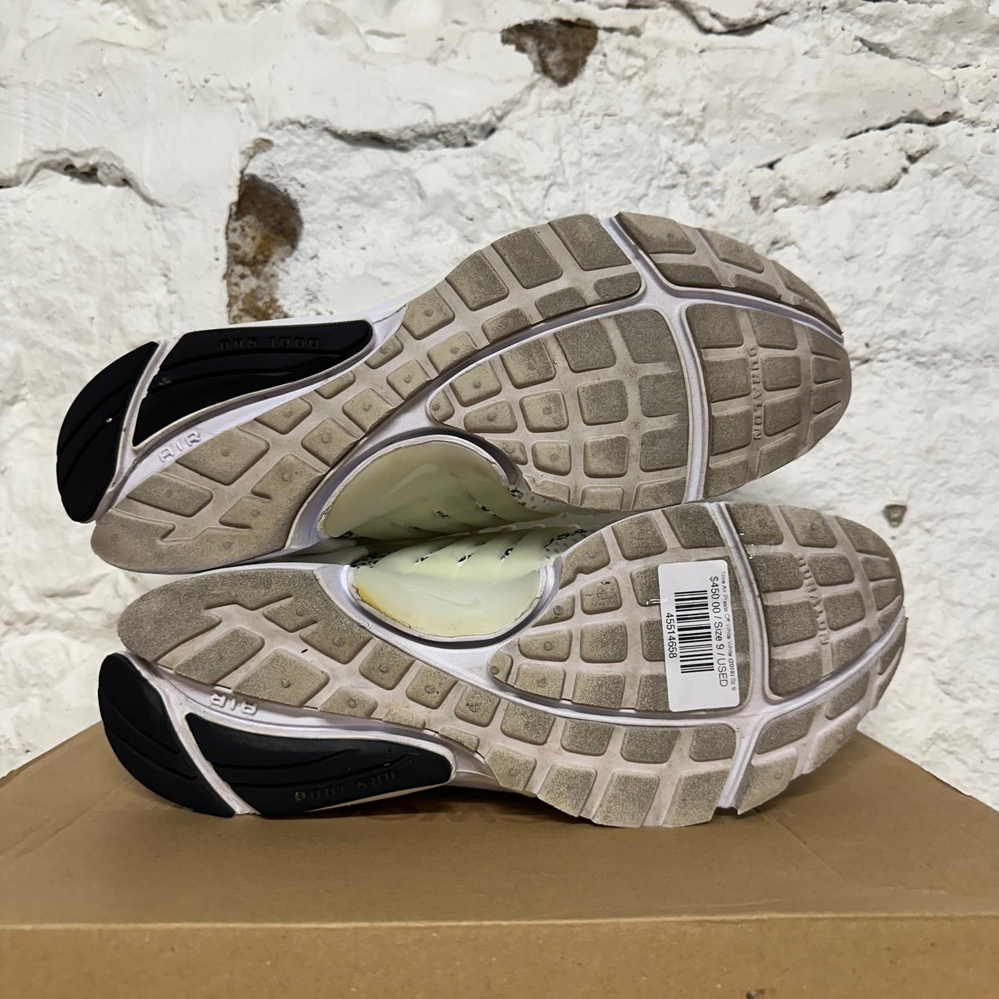 Nike Air Presto Off-White White (2018) Sz 9
